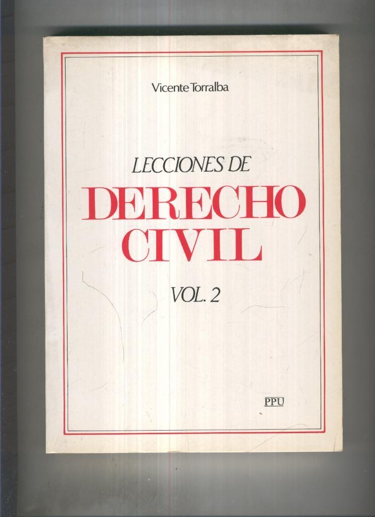 Lecciones de Derecho Civil Vol. 2