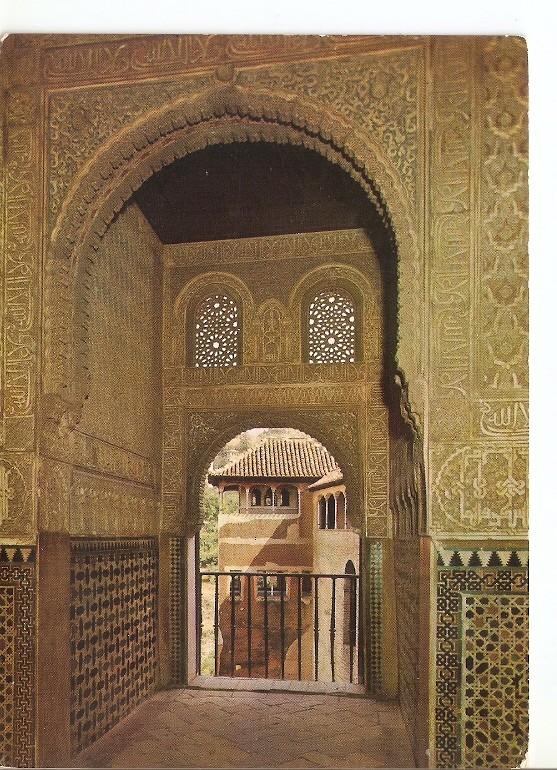 Postal 049085 : Granada. Alhambra. Vista del Peinador de la Reina