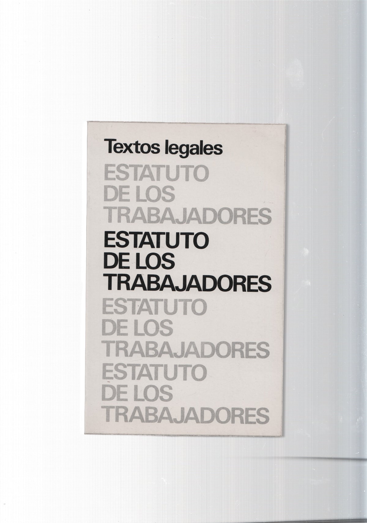 Estatuto de los Trabajadores