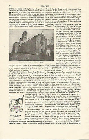 LAMINA ESPASA 14927: Iglesia de San Pons en Corbera Barcelona