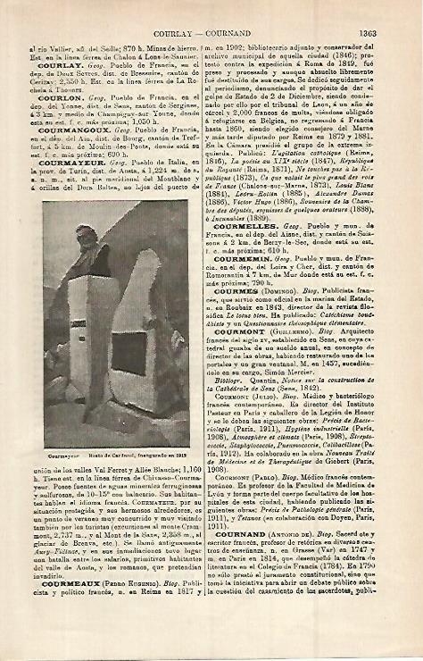 LAMINA ESPASA 15129: Busto de Carducci