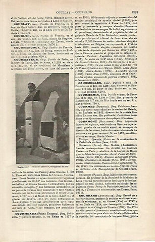 LAMINA ESPASA 15129: Busto de Carducci