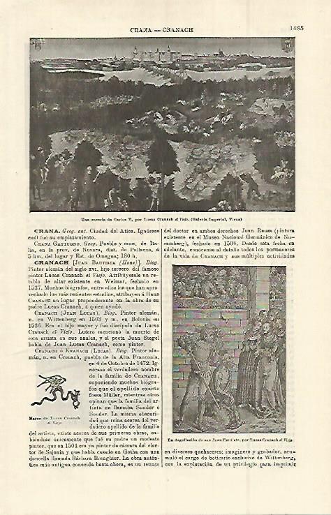 LAMINA ESPASA 15152: Una caceria de Carlos V