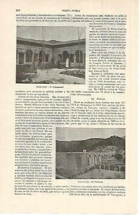 LAMINA ESPASA 15288: Cemenerio de Porta Coeli
