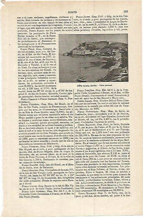 LAMINA ESPASA 15307: Porto Ercole Italia
