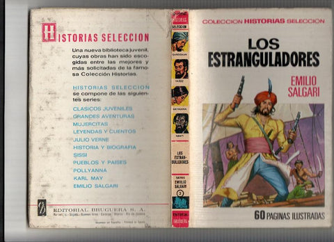 Historias Seleccion serie Emilio Salgari numero 03: Los estranguladores