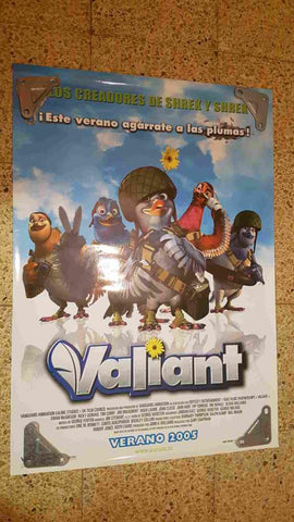 Poster de cine: Valiant, verano 2005 de los creadores de Shrek