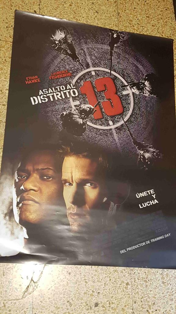 Poster cine: Asalto al distrito 13