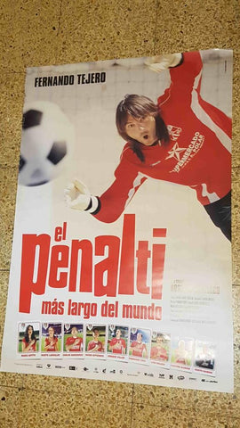 Poster cine: El penalti mas largo del mundo