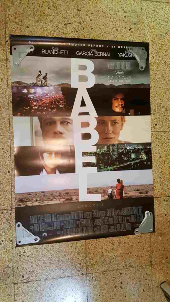 Poster de cine: Babel - Cate Blanchett, Brad Pitt