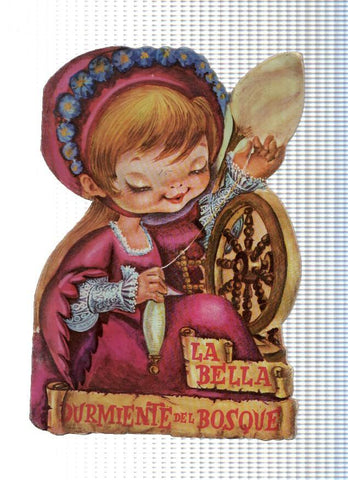 Troquelado:  La bella durmiente del bosque