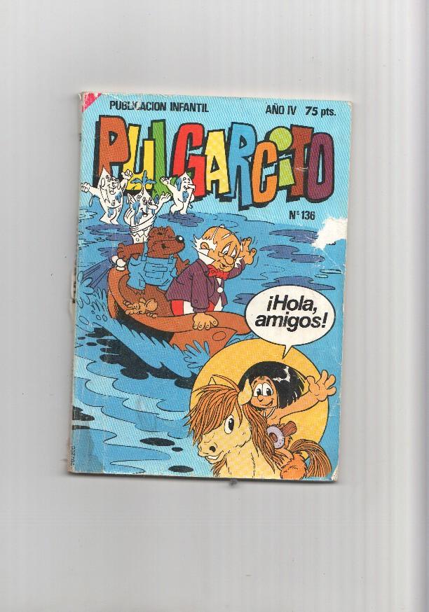 Pulgarcito bolsillo,edicion 1981 numero 136 (falta cubierta trasera)