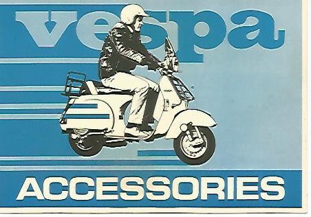POSTAL 17615: VESPA 1948