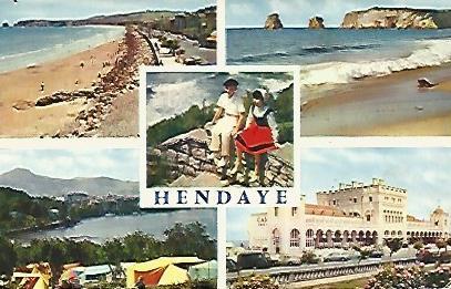POSTAL 17636: HENDAYE