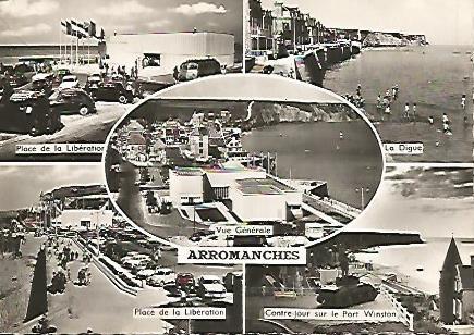 POSTAL 17638: ARROMANCHES