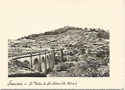 POSTAL 17721: SANCERRE. VIADUCTO