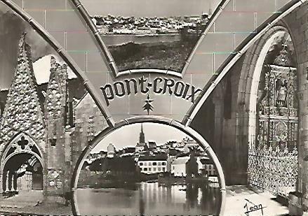 POSTAL 17724: PONT CROIX