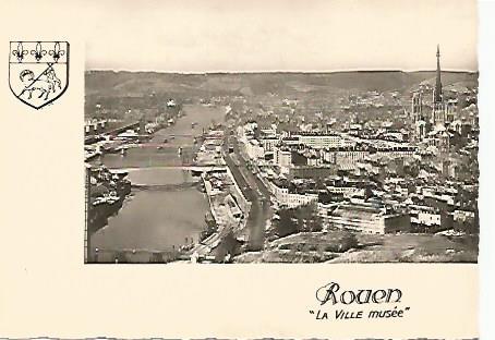 POSTAL 17745: ROUEN. VISTA GENERAL