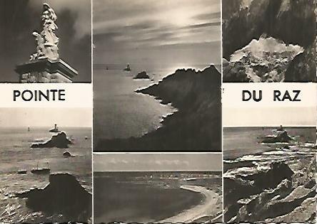 POSTAL 17762: POINTE DU RAZ.VISTAS