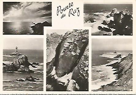 POSTAL 17763: POINTE DU RAZ. VISTAS