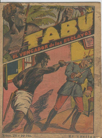 Tabu: el vengador de los esclavos numero 24: El castigo