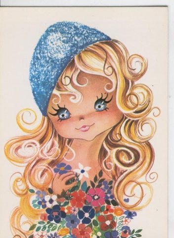 Postal 006851: Dibujo infantil, no indica ilustrador