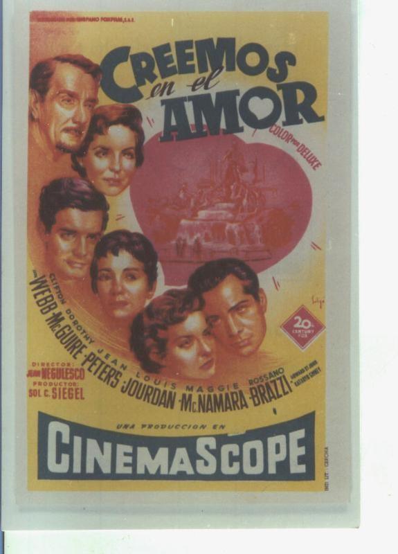 Foto cine 605: Creemos en el amor (Webb McGuirre-Peters Jourdan)