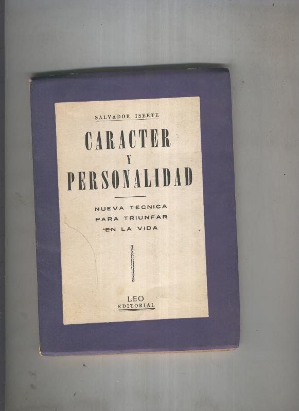 Caracter y personalidad