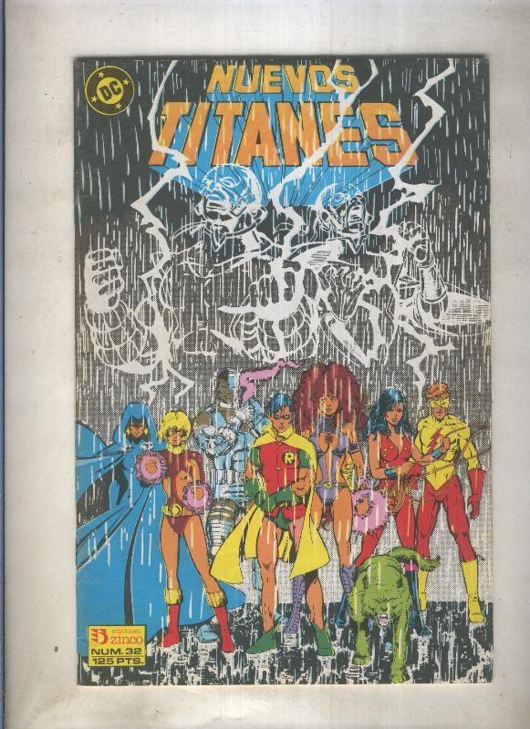 Nuevos Titanes volumen 1 numero 32 (numerado 2 en trasera)
