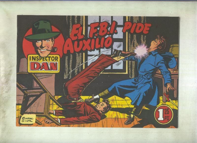 Inspector Dan facsimil numero 04: El F.B.I pide auxilio