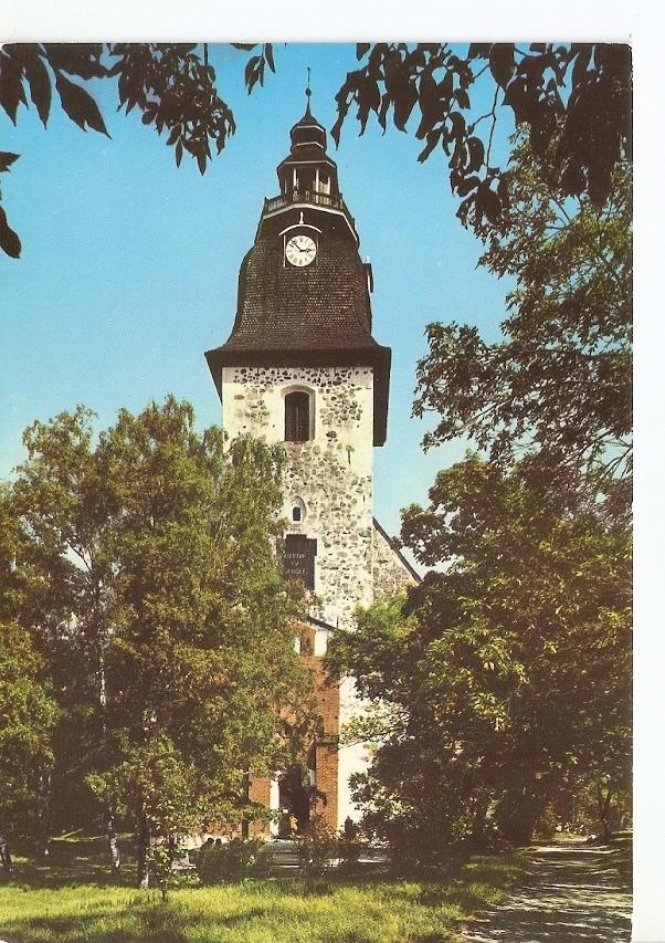 Postal 033523 : Naantali Nadendal Suomi Finland Finlandia. The Church build in 1443