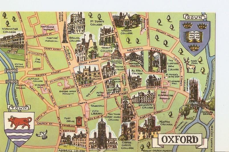 Postal 036649 : Oxford Map