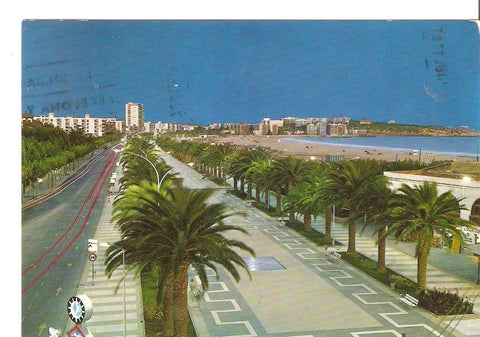 Postal 041850 : Costa Dorada - Tarragona. Salou. Paseo (Nocturno)