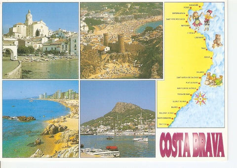 Postal 044076 : Costa Brava