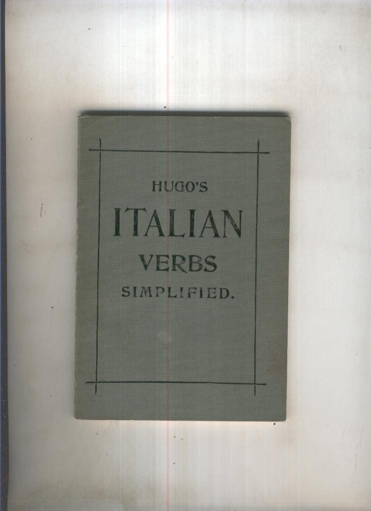 Italian verbs simplified