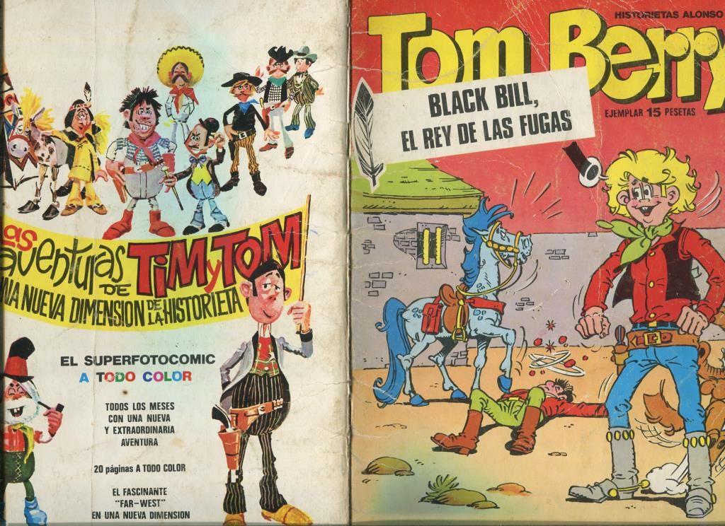 Tom Berry numero 02: Black Bill, el rey de las fugas (grapa sacada por oxido)