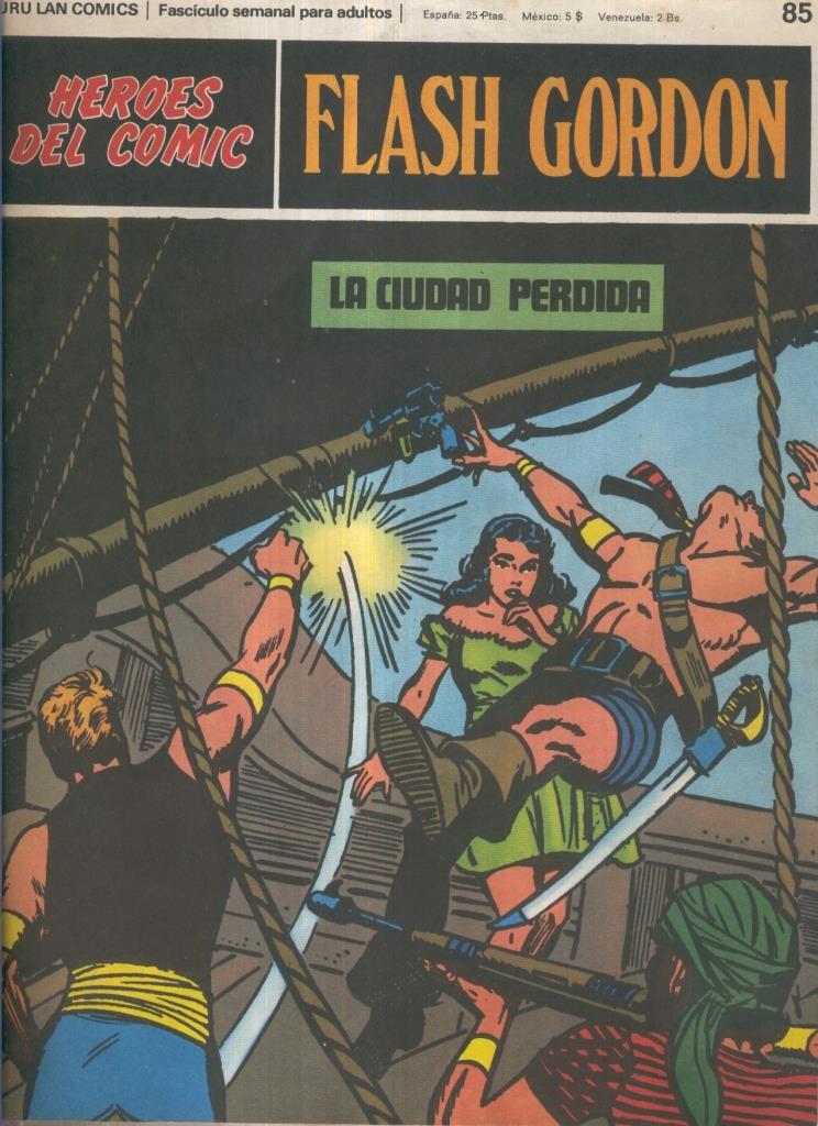 Flash Gordon de Burulan numero 85: La ciudad perdida