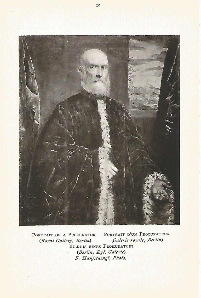 Lamina 035: TINTORETTO. Retrato de un procurador