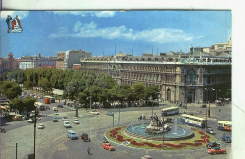 Postal:: Madrid-Cibeles