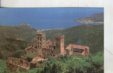 Postal: Sant Pedro de Roda y Port de la Selva