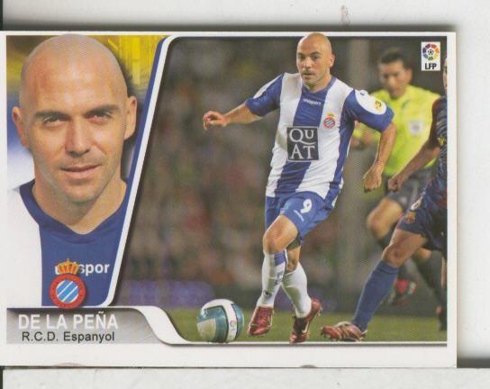 Cromos: Liga 2007-2008: R.C.D.Espanyol numero 197: De la Peña