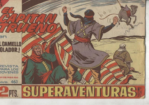 El Capitan Trueno original numero 463: El camello volador