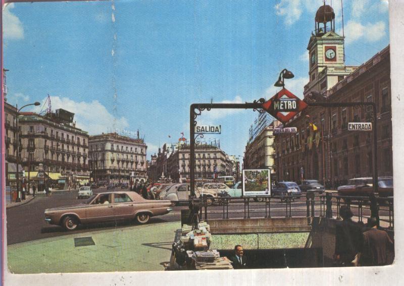 Postal 012728: Puerta del Sol de Madrid