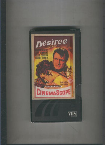 Video VHS. Desiree (Marlon Brando-Jean Simmons)