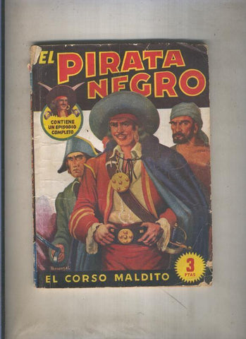 El Pirata Negro: El corso maldito