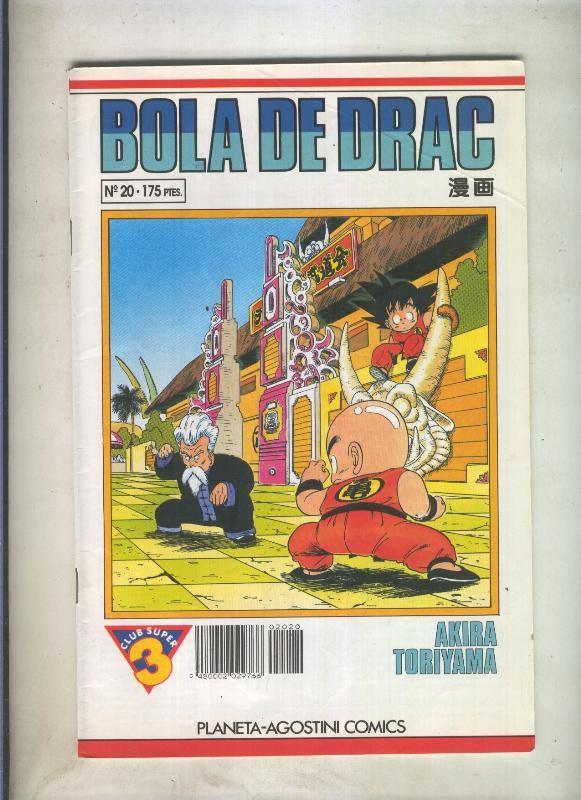 Bola de Drac serie blanca numero 020 (numerado 1 en trasera)