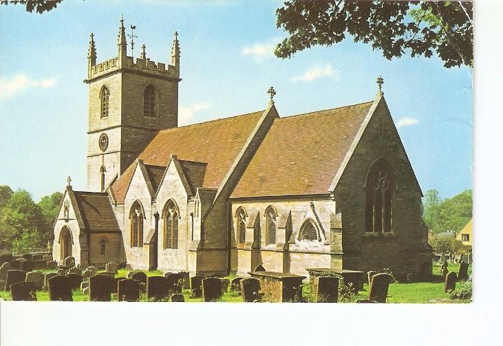 Postal 021519 : The Parish Church, Bladon