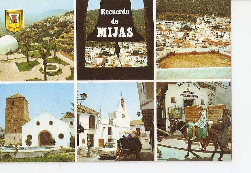 Postal 026586 : Mijas - Costa del Sol, diversos aspectos