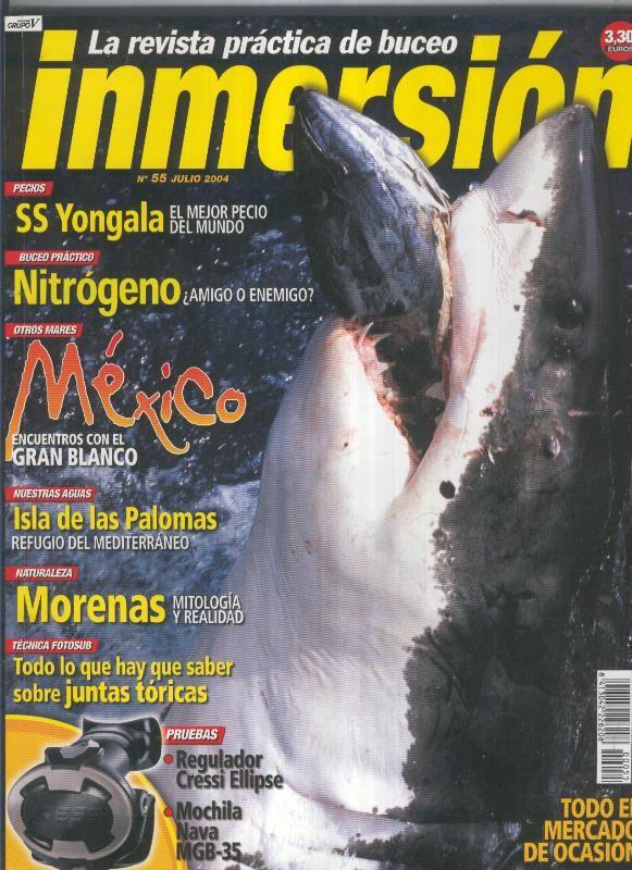 La revista practica del buceo: INMERSION numero 055