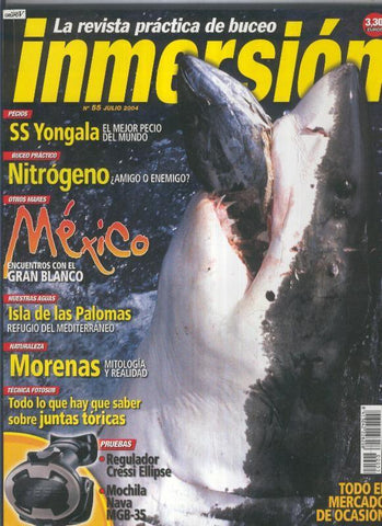 La revista practica del buceo: INMERSION numero 055